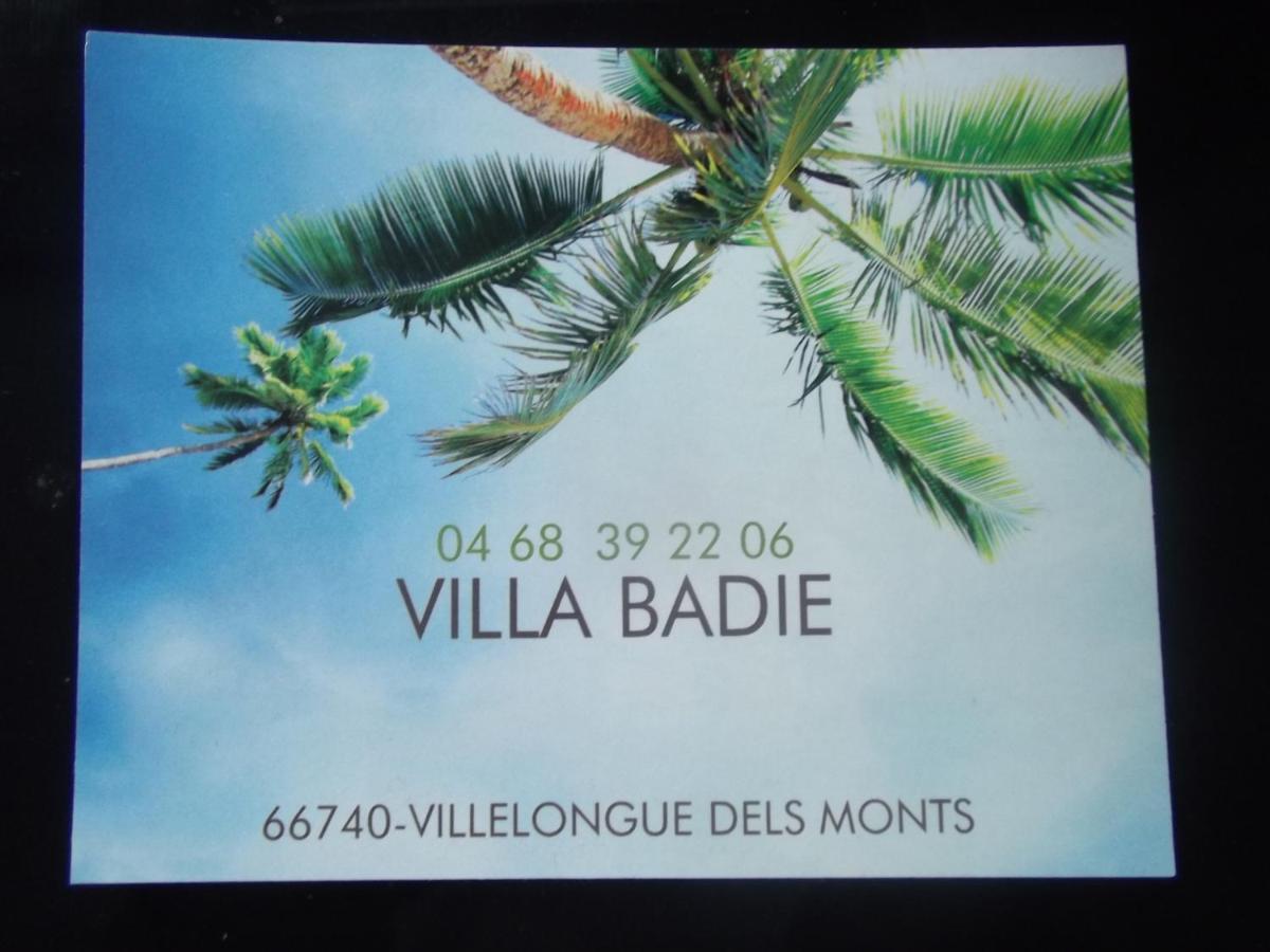Mas Badie Villelongue-dels-Monts ภายนอก รูปภาพ